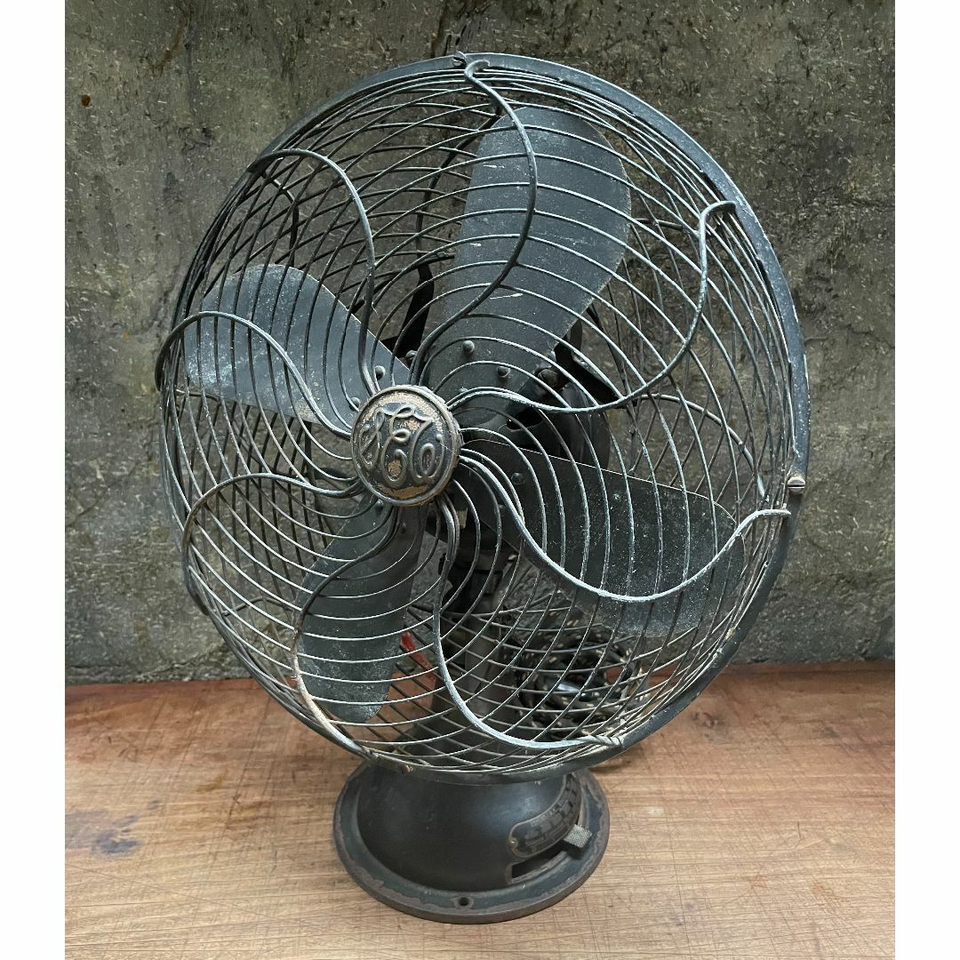 東芝 - アンティーク 扇風機 芝浦製作所 動作品 美品 レトロ 黒