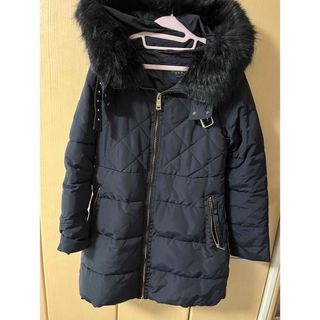 ZARA - セミロングダウンジャケット フードの通販 by ®️|ザラ ZARA - セミロングダウンジャケット フードの通販 by ®️|ザラ