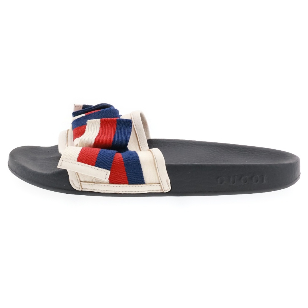 GUCCI グッチ シェリーライン リボンラバーサンダル シャワー GUCCI グッチ シェリーライン リボンラバーサンダル シャワー
