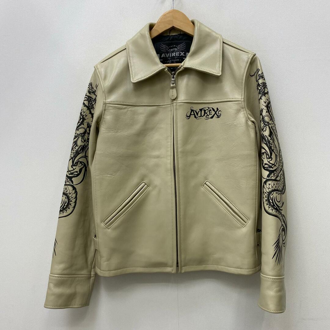 AVIREX ラムレザー パーカー Lサイズ(希少/Lサイズ AVIREX ラムレザー パーカー Lサイズ(希少/Lサイズ