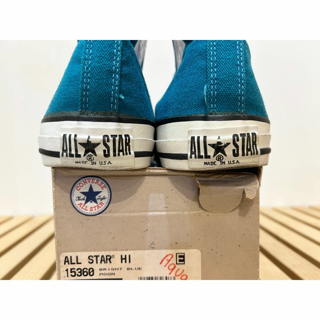 CONVERSE - ☆90s!USA!レア!コンバース オールスター ブルー CONVERSE - ☆90s!USA!レア!コンバース オールスター ブルー