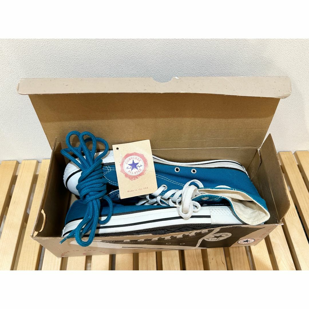 CONVERSE - ☆90s!USA!レア!コンバース オールスター ブルー CONVERSE - ☆90s!USA!レア!コンバース オールスター ブルー