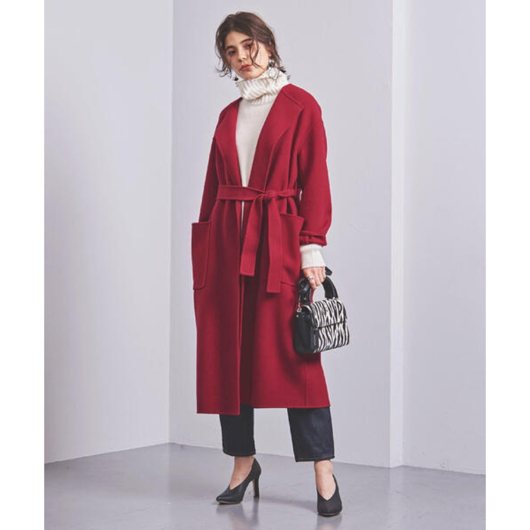 UNITED ARROWS - UNITED ARROWS UGCB ダブルフェイス ノーカラー UNITED ARROWS - UNITED ARROWS UGCB ダブルフェイス ノーカラー