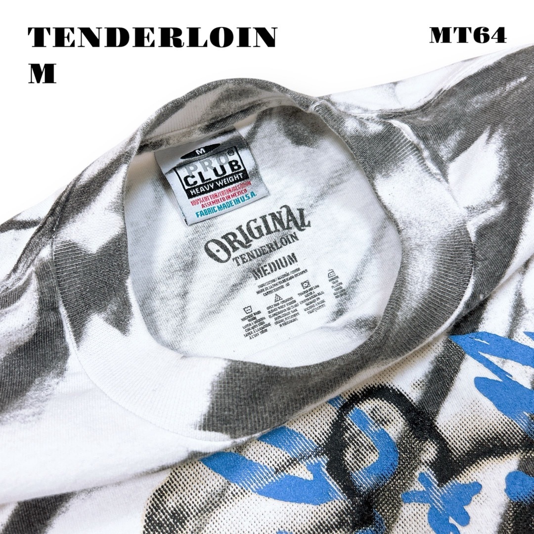 TENDERLOIN - 希少品! TENDERLOIN 長袖 Tシャツ ロンT ダリ TENDERLOIN - 希少品! TENDERLOIN 長袖 Tシャツ ロンT ダリ