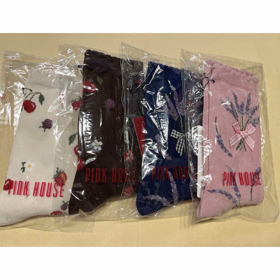 ピンクハウス ソックス 靴下 PINK HOUSE 新品 セール レディースのレッグウェア(ソックス)の商品写真