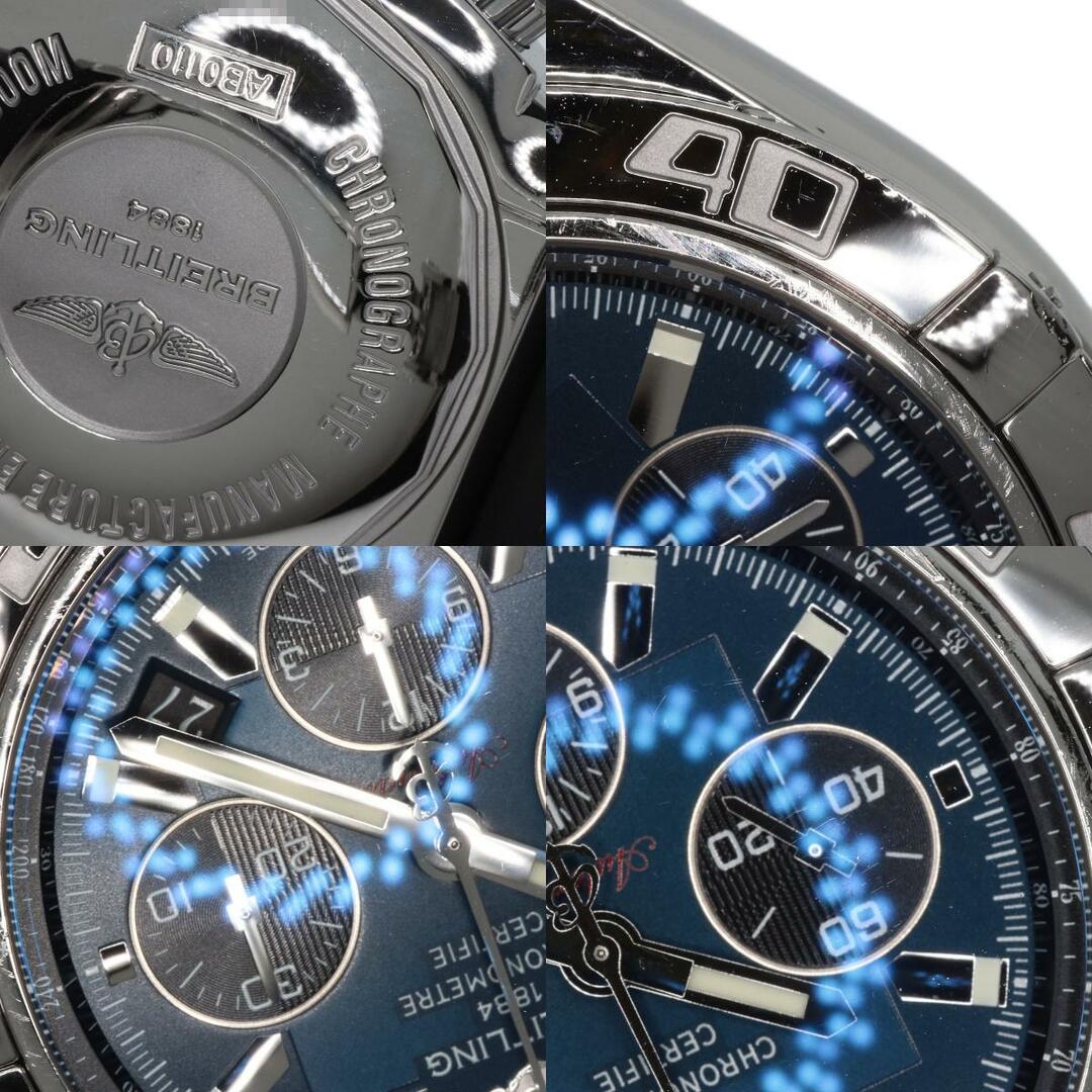 『1年保証』 BREITLING - BREITLING AB0110 ラバー SS 腕時計 クロノマット44 その他