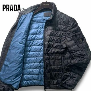 PRADA - 極美品 PRADA ダウンジャケット 三角プレート 軽量 PRADA - 極美品 PRADA ダウンジャケット 三角プレート 軽量