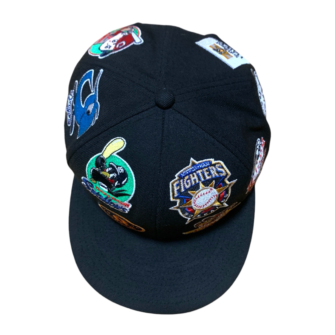 NEW ERA - 激レア!!KOMAMI限定 プロ野球 12球団 総柄刺繍 ベース NEW ERA - 激レア!!KOMAMI限定 プロ野球 12球団 総柄刺繍 ベース