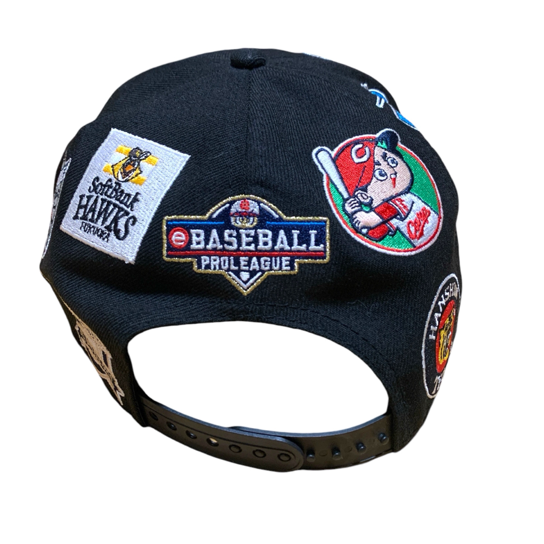 NEW ERA - 激レア!!KOMAMI限定 プロ野球 12球団 総柄刺繍 ベース NEW ERA - 激レア!!KOMAMI限定 プロ野球 12球団 総柄刺繍 ベース
