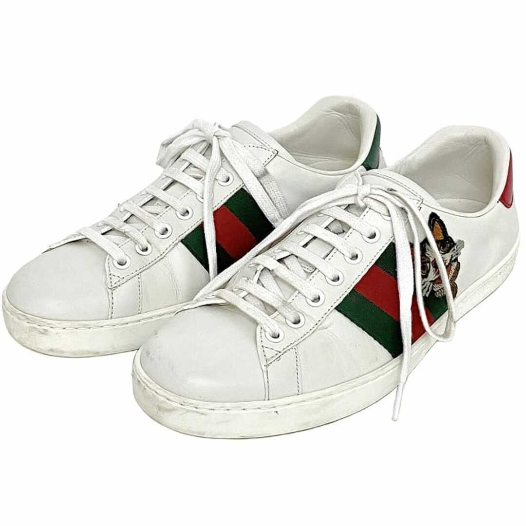 GUCCI - グッチ スニーカー ホワイト シェリー ボスコ 501907 靴 GUCCI - グッチ スニーカー ホワイト シェリー ボスコ 501907 靴