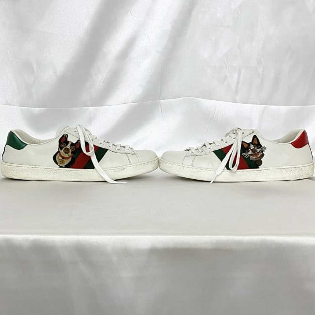 GUCCI - グッチ スニーカー ホワイト シェリー ボスコ 501907 靴 GUCCI - グッチ スニーカー ホワイト シェリー ボスコ 501907 靴