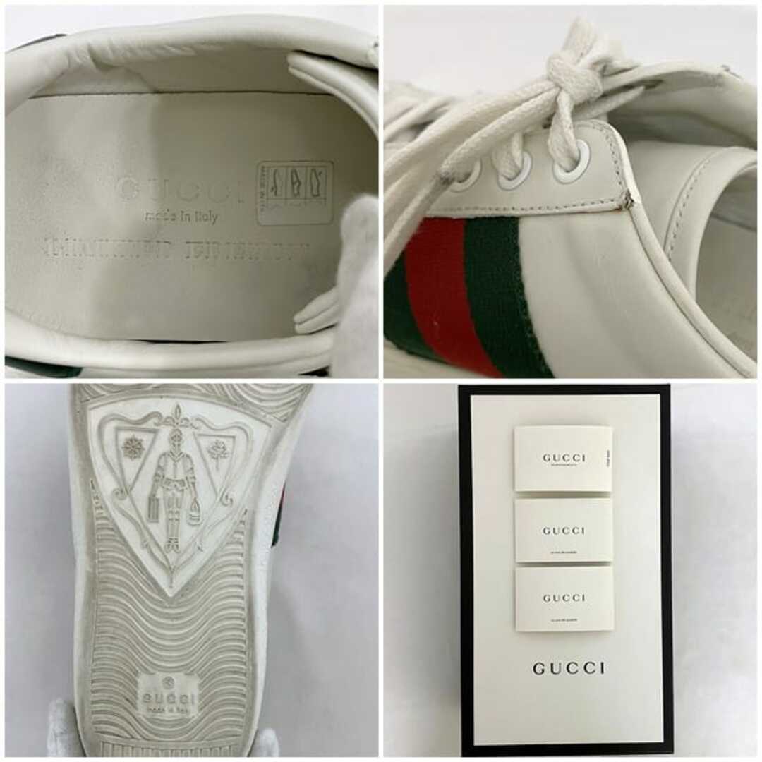 GUCCI - グッチ スニーカー ホワイト シェリー ボスコ 501907 靴 GUCCI - グッチ スニーカー ホワイト シェリー ボスコ 501907 靴
