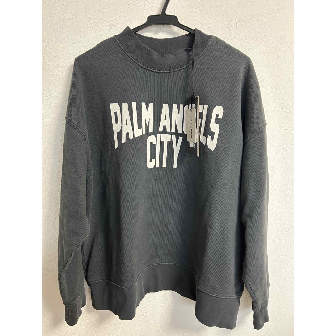 Palm Angels CITY トレーナー S グレー トップス Palm Angels CITY トレーナー S グレー トップス