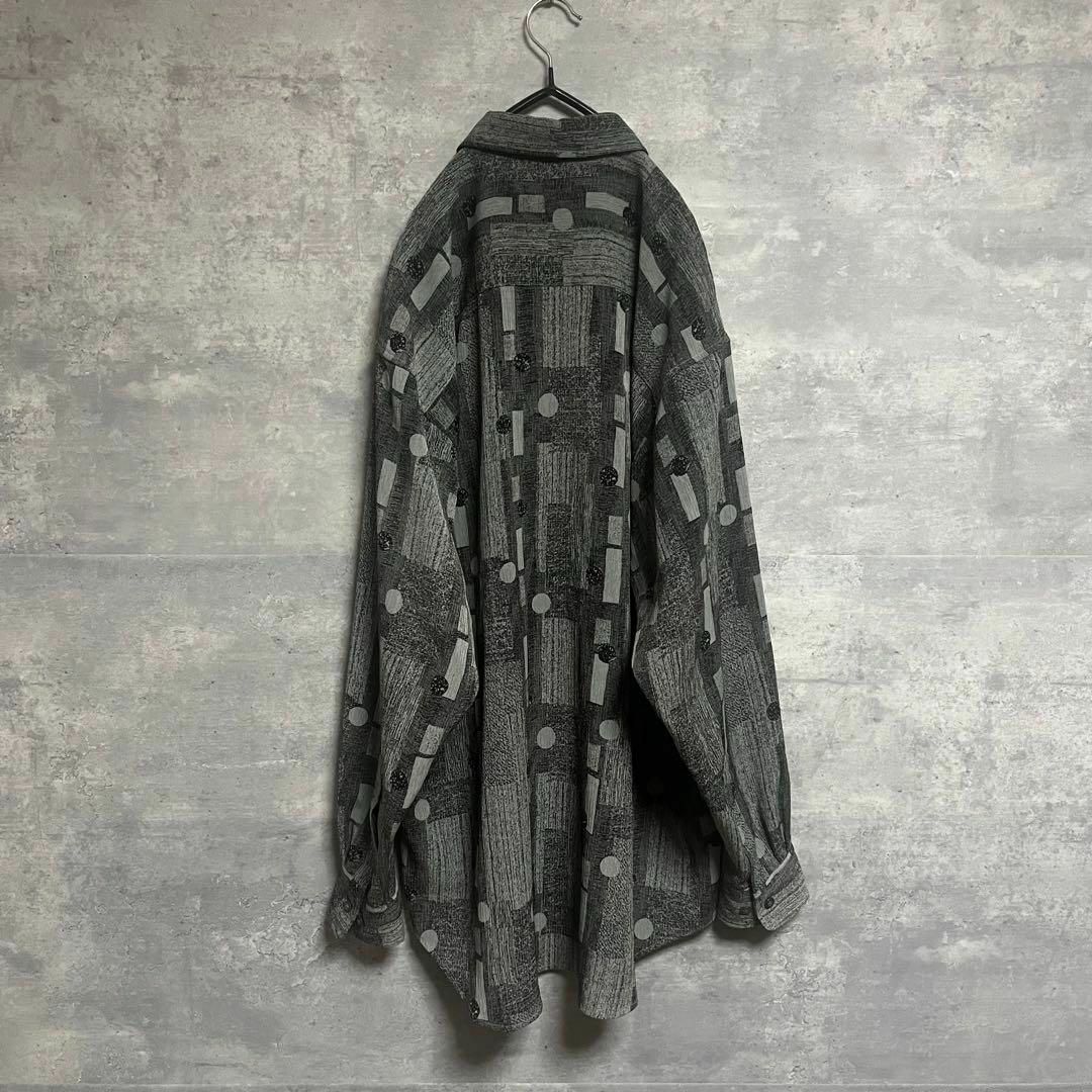 VINTAGE - No.1805 VINTAGE ヴィンテージ 古着 総柄シャツ VINTAGE - No.1805 VINTAGE ヴィンテージ 古着 総柄シャツ