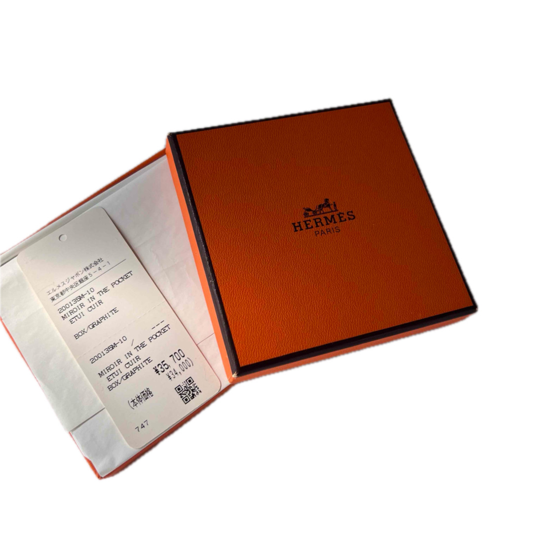 HERMES - エルメス コンパクトミラー 折り畳み レザー の通販 by HERMES - エルメス コンパクトミラー 折り畳み レザー の通販 by
