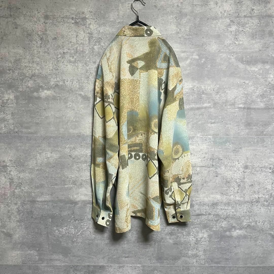 VINTAGE - No.1722 VINTAGE ヴィンテージ 古着 総柄シャツ VINTAGE - No.1722 VINTAGE ヴィンテージ 古着 総柄シャツ