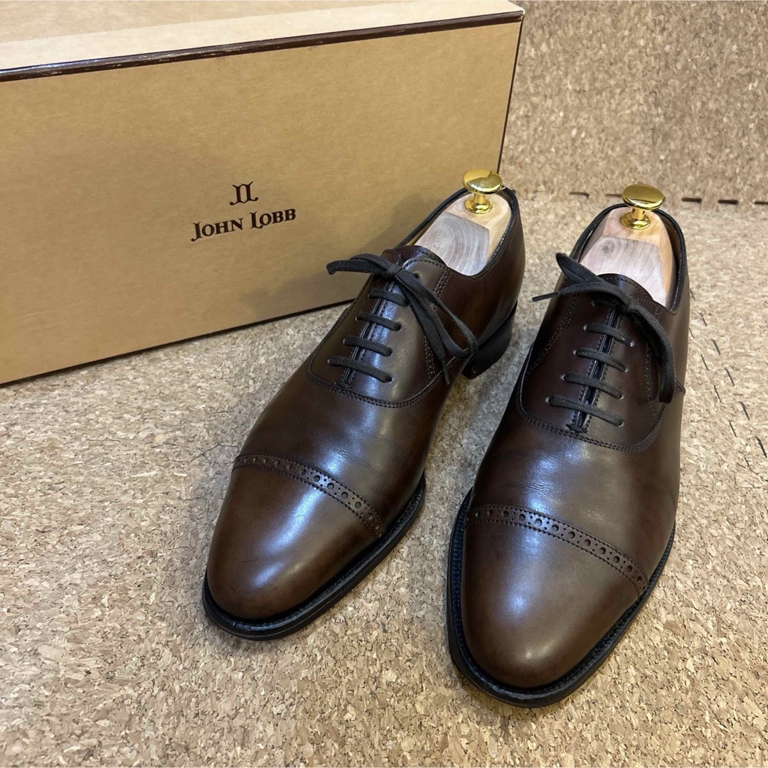 JOHN LOBB PHILIPⅡ 6 1/2D ダークブラウン JOHN LOBB PHILIPⅡ 6 1/2D ダークブラウン