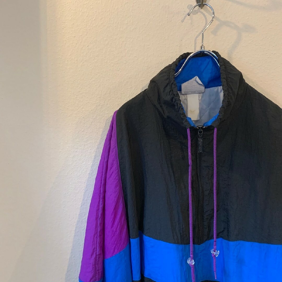 adidas - 80s adidas アディダス ハーフジップ 中綿ジャケット adidas - 80s adidas アディダス ハーフジップ 中綿ジャケット