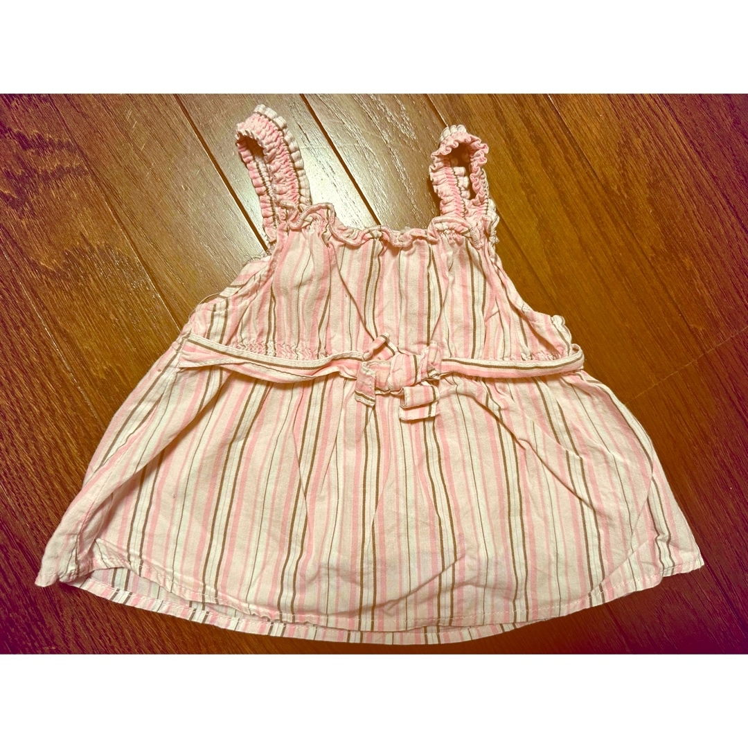 babyGAP(ベビーギャップ)の新品あり ワンピース2着セット サイズ60 baby gapとアメリカで購入品 キッズ/ベビー/マタニティのベビー服(~85cm)(ワンピース)の商品写真