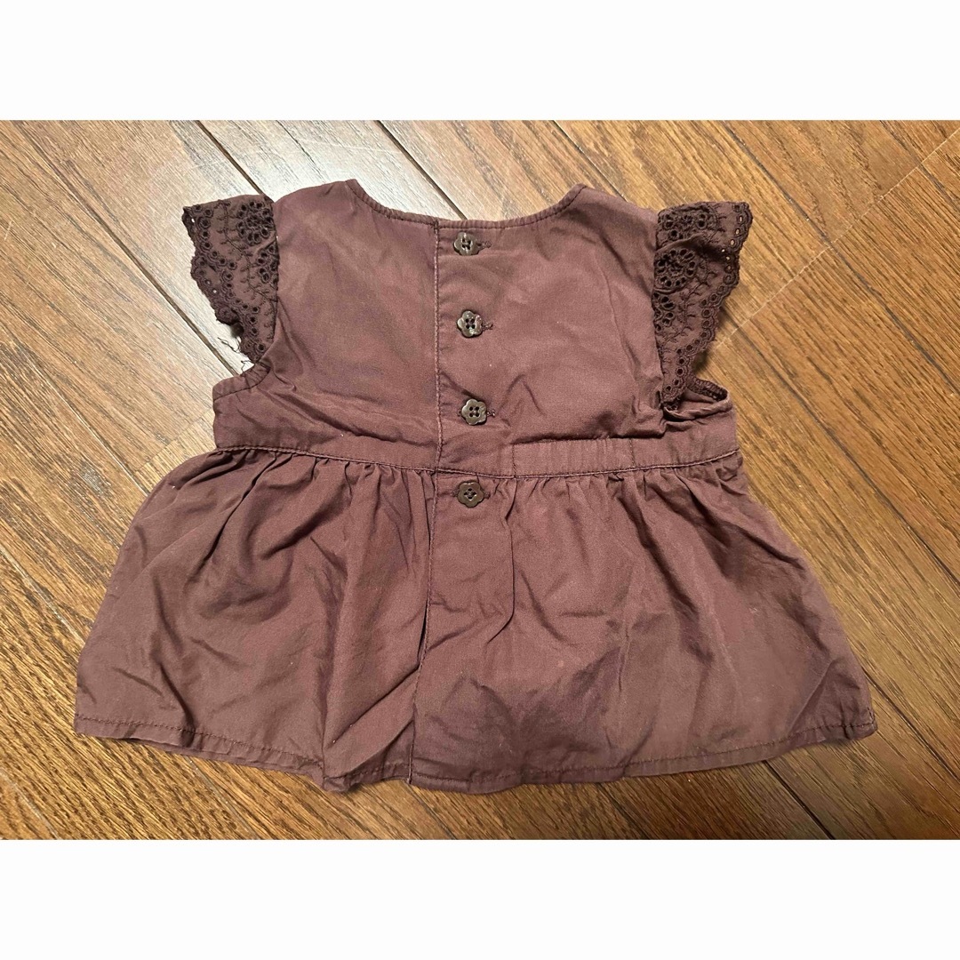 babyGAP(ベビーギャップ)の新品あり ワンピース2着セット サイズ60 baby gapとアメリカで購入品 キッズ/ベビー/マタニティのベビー服(~85cm)(ワンピース)の商品写真