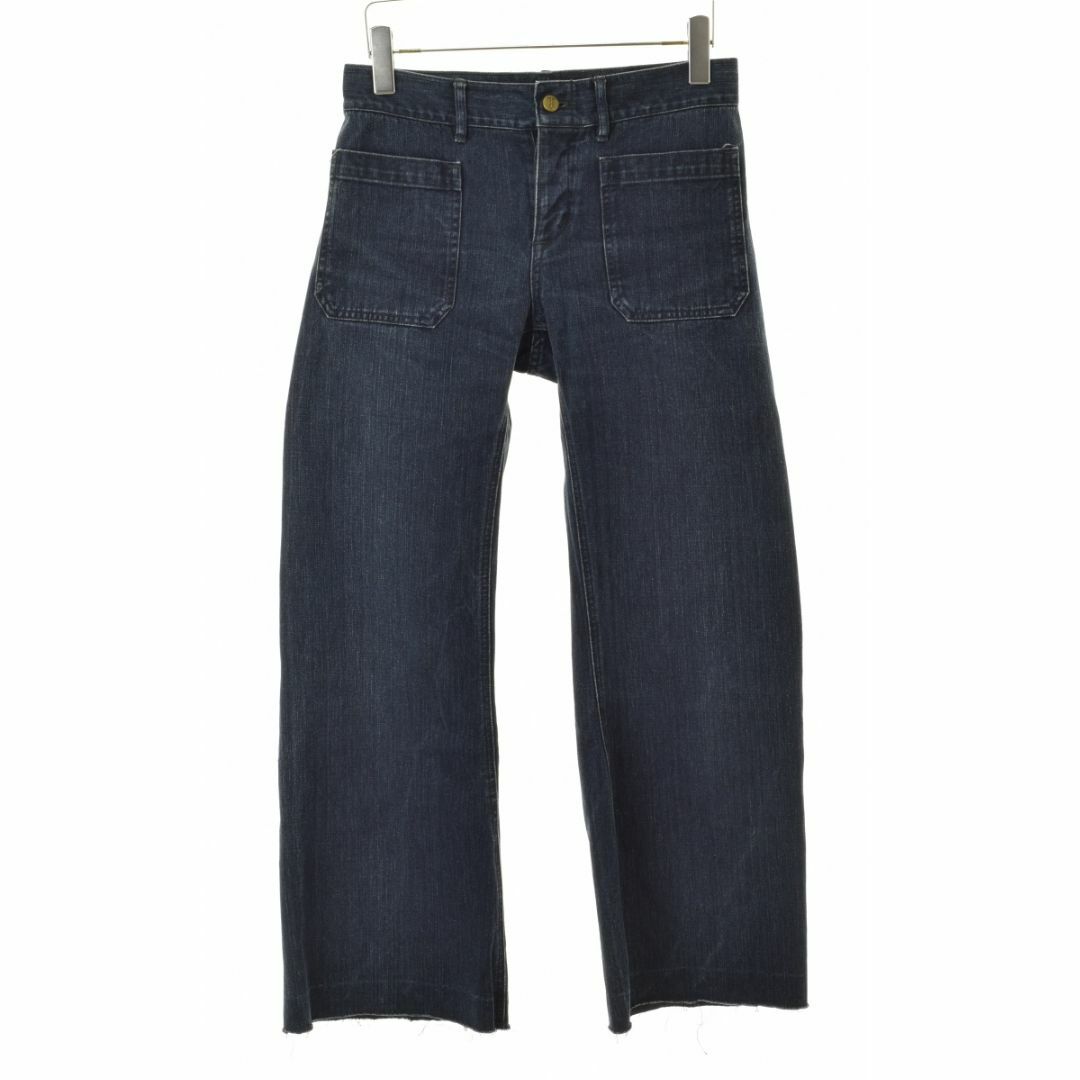 Ralph Lauren - 【RALPHLAUREN】セーラー 巻きデニムパンツの Ralph Lauren - 【RALPHLAUREN】セーラー 巻きデニムパンツの