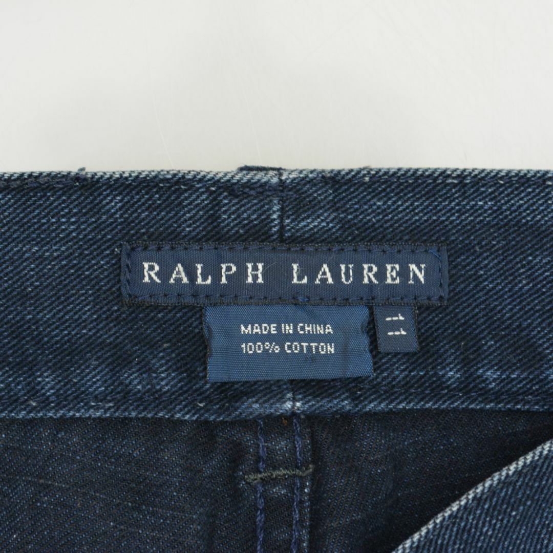 Ralph Lauren - 【RALPHLAUREN】セーラー 巻きデニムパンツの Ralph Lauren - 【RALPHLAUREN】セーラー 巻きデニムパンツの