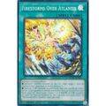 遊戯王 ROTA-EN066 渦巻く海炎 Firestorms Over Atlantis (英語版 1st Edition スーパーレア) RAGE OF THE ABYSS