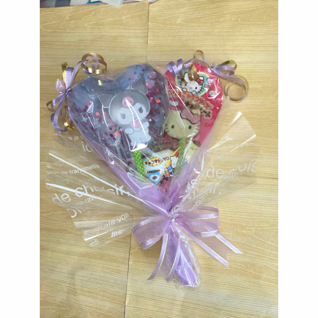 サンリオ クロミ風船付お菓子ブーケ♡1個 プチギフト 発表会 サンリオ クロミ風船付お菓子ブーケ♡1個 プチギフト 発表会