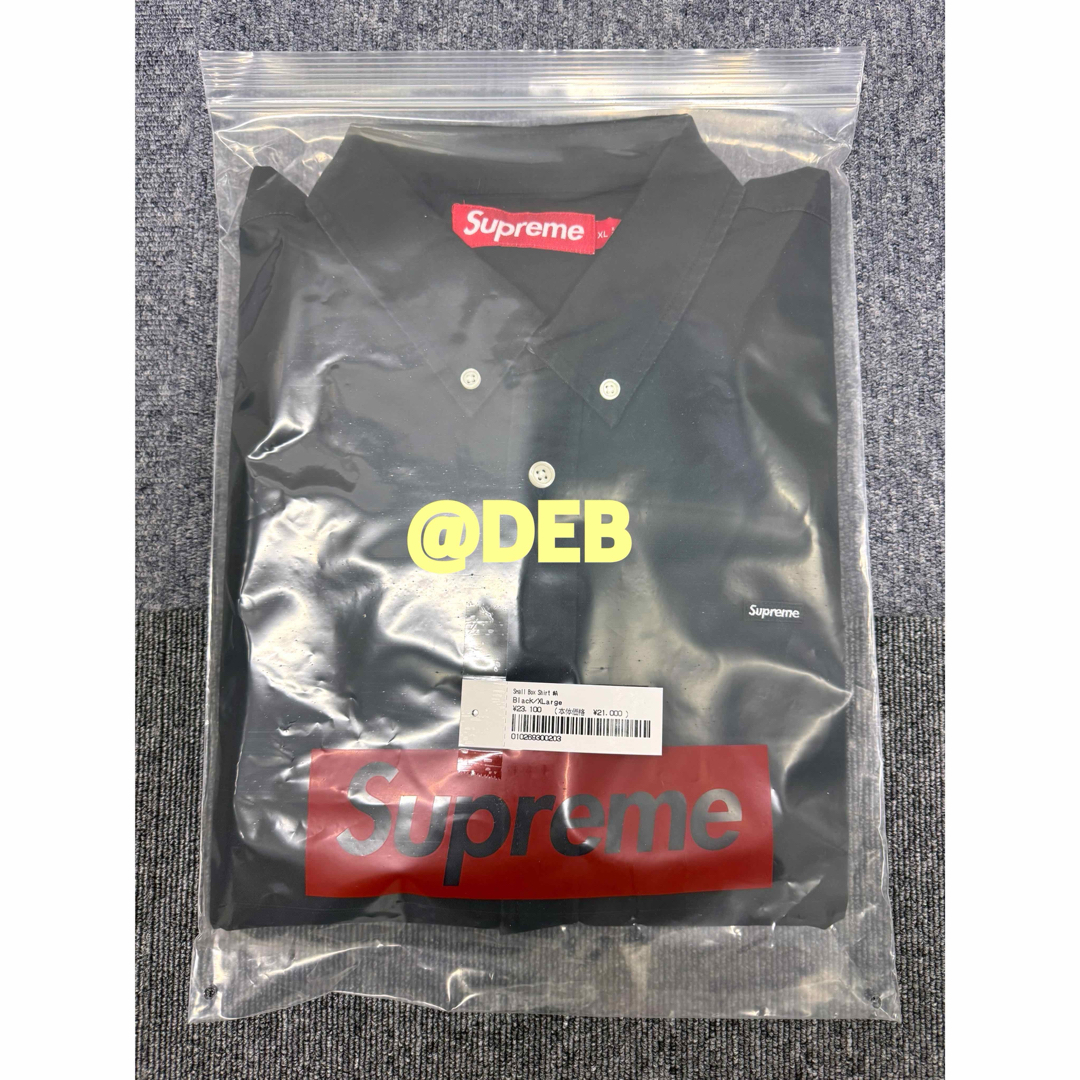 Supreme - Supreme 24FW Small Box Shirt Black XLサイズの通販 Supreme - Supreme 24FW Small Box Shirt Black XLサイズの通販
