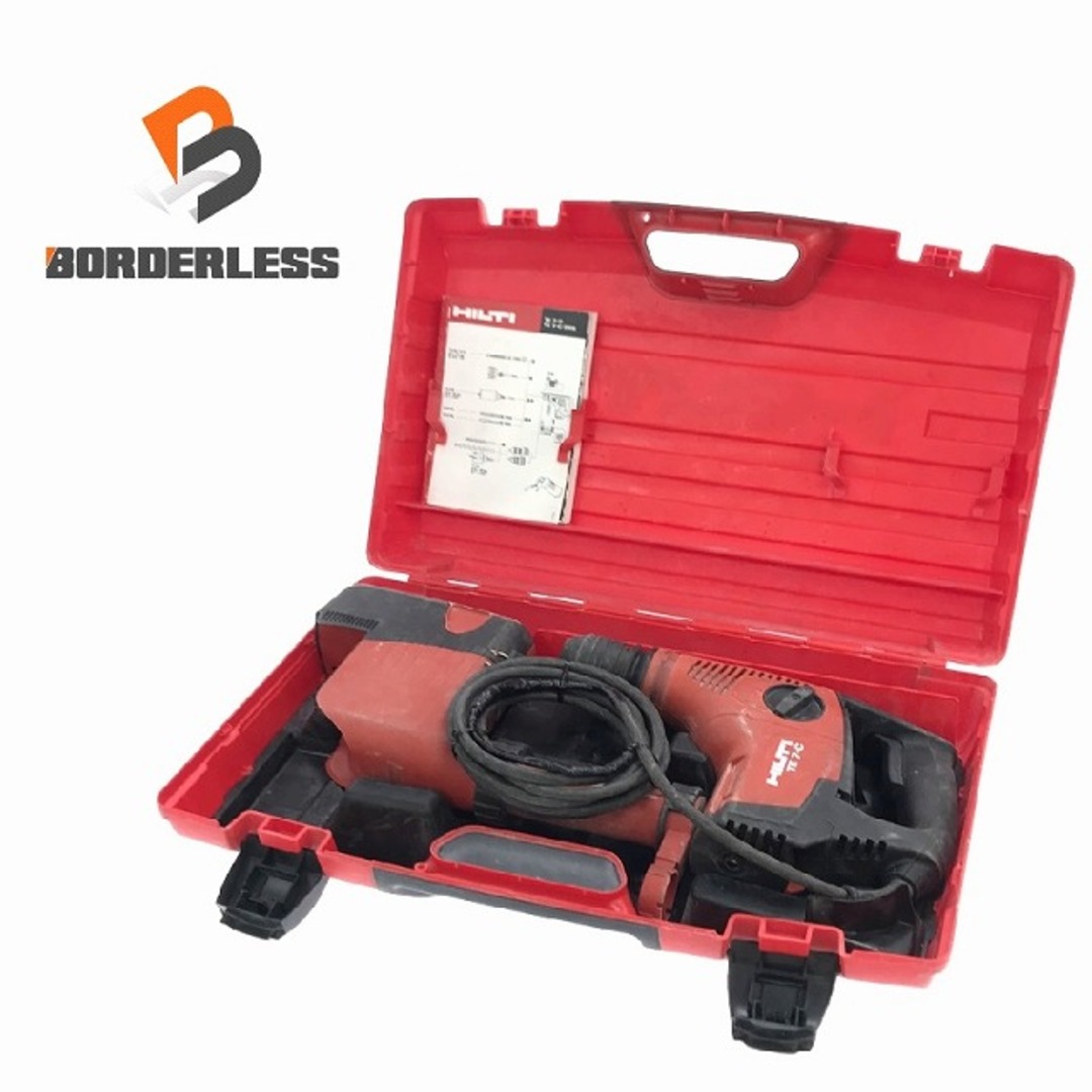 ☆中古品☆HILTI ヒルティ 100V ロータリーハンマードリル TE7-C ☆中古品☆HILTI ヒルティ 100V ロータリーハンマードリル TE7-C