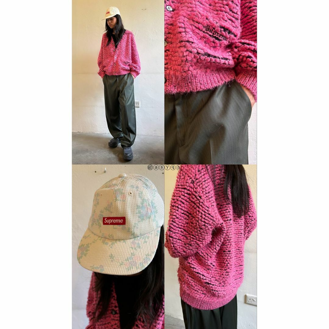Supreme - Supreme Textured Knotted Cardigan Pinkの通販 by Supreme - Supreme Textured Knotted Cardigan Pinkの通販 by
