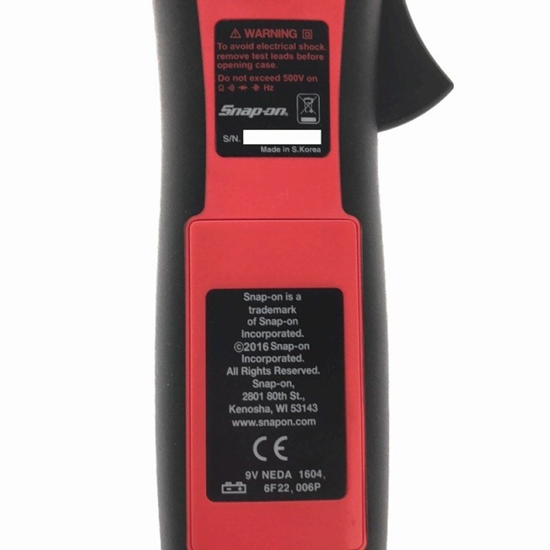 ☆美品☆Snap-on スナップオン デジタル クランプオンメーター ☆美品☆Snap-on スナップオン デジタル クランプオンメーター