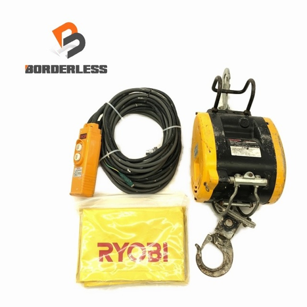 RYOBI - ☆中古品☆RYOBI リョービ 100V 電動ウインチ WI-125 RYOBI - ☆中古品☆RYOBI リョービ 100V 電動ウインチ WI-125
