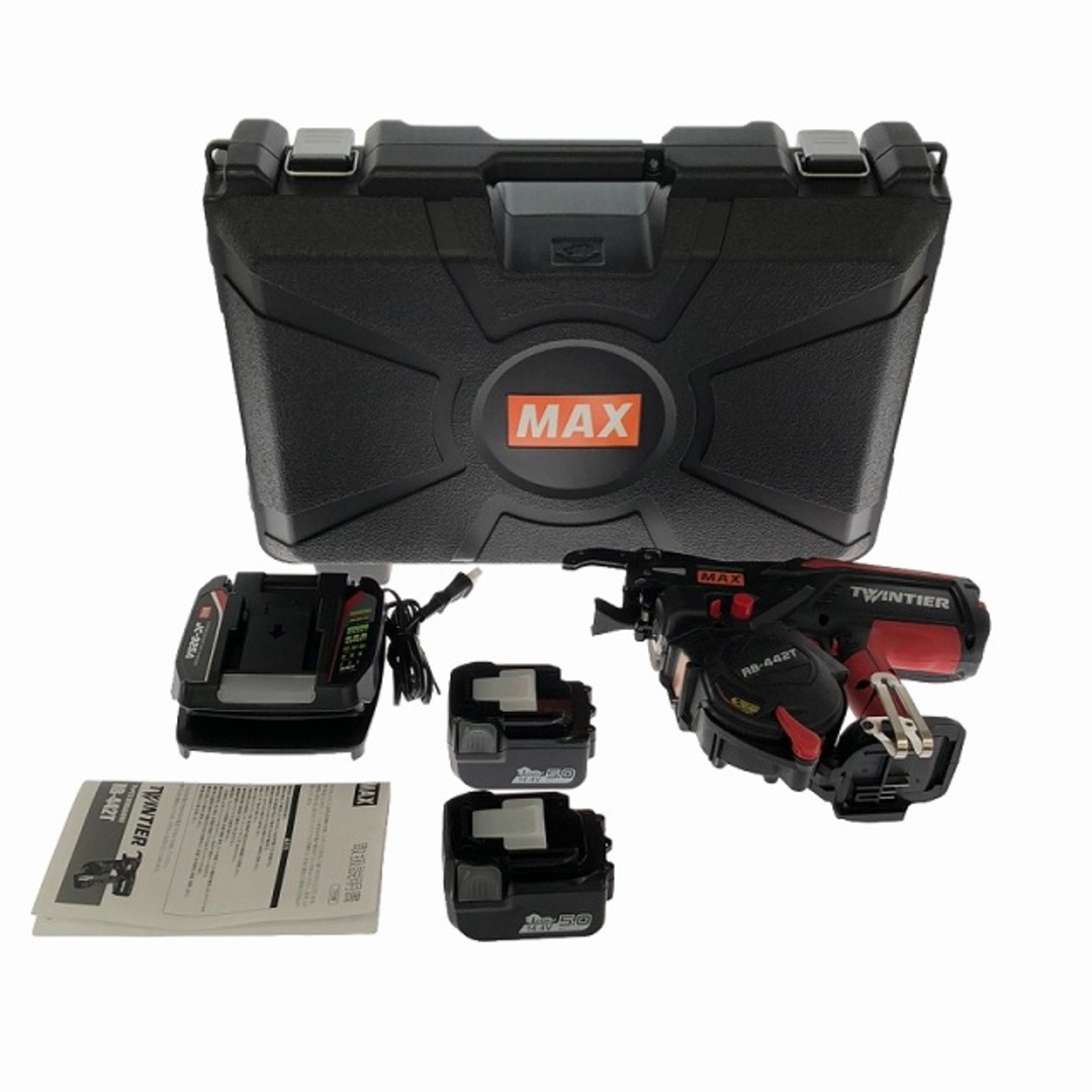 ☆比較的綺麗☆MAX マックス 14.4V 充電式鉄筋結束機 ツイン ☆比較的綺麗☆MAX マックス 14.4V 充電式鉄筋結束機 ツイン
