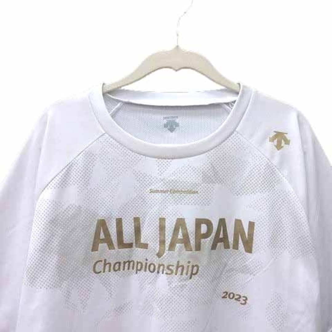 DESCENTE - DESCENTE Tシャツ カットソー ロゴプリント 半袖 XA DESCENTE - DESCENTE Tシャツ カットソー ロゴプリント 半袖 XA