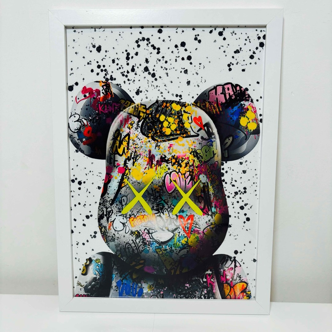 白額付きポスター】KAWS(カウズ)19 ベアブリック(A4サイズ)の 白額付きポスター】KAWS(カウズ)19 ベアブリック(A4サイズ)の