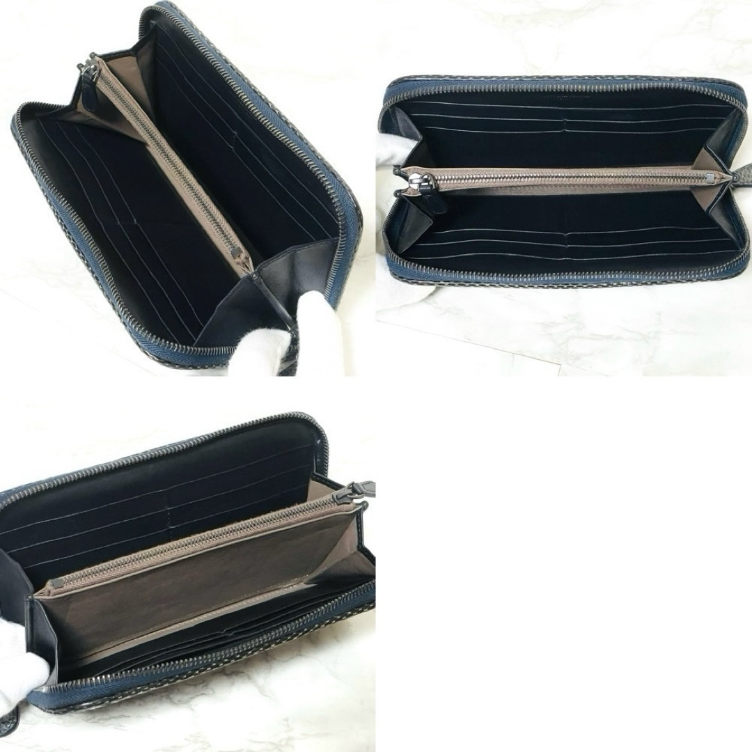 極美品】BOTTEGA VENETA ボッテガヴェネタ 長財布 パイソン 極美品】BOTTEGA VENETA ボッテガヴェネタ 長財布 パイソン