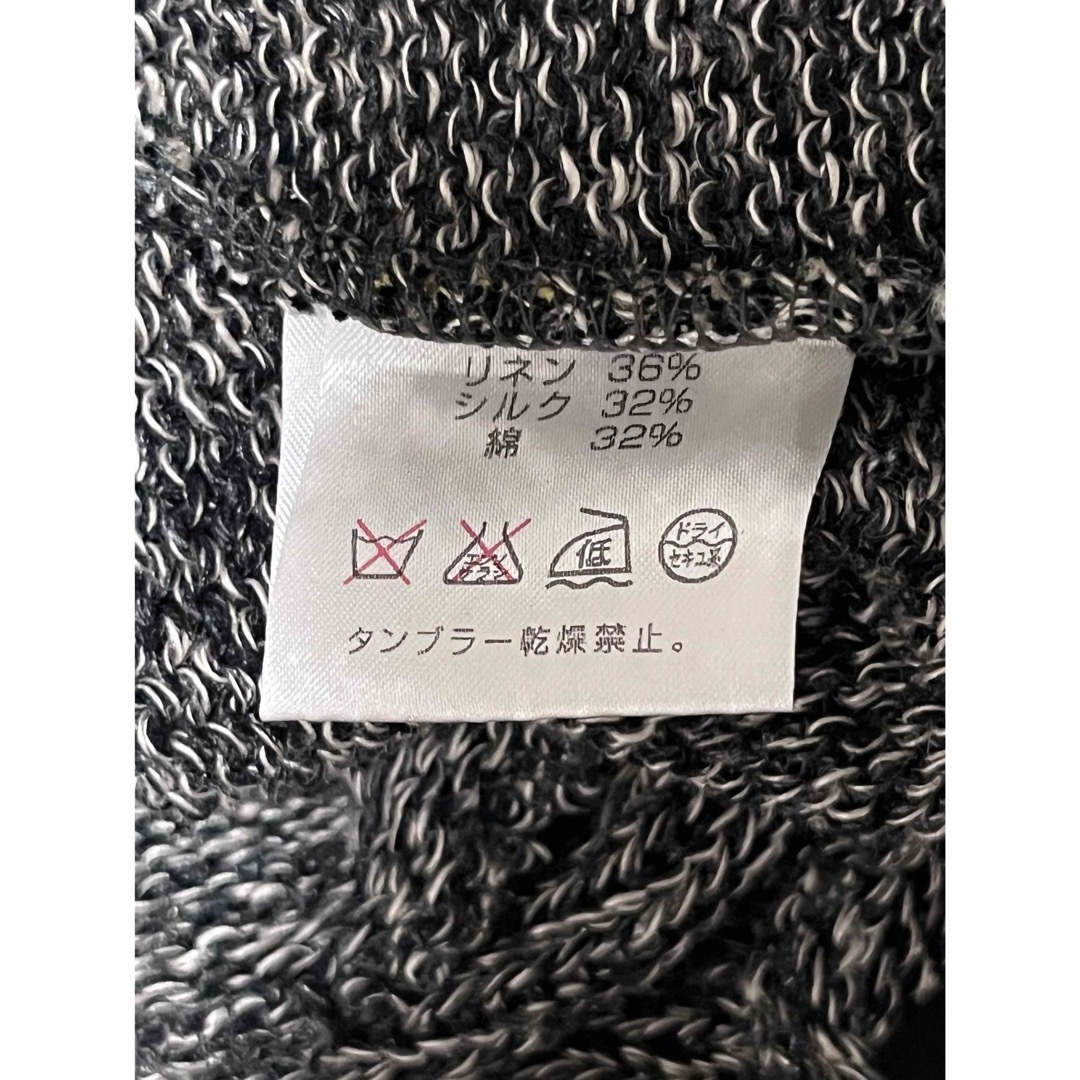 匿名発送 新品未使用 KURO シルク、リネンブレンドニット 匿名発送 新品未使用 KURO シルク、リネンブレンドニット