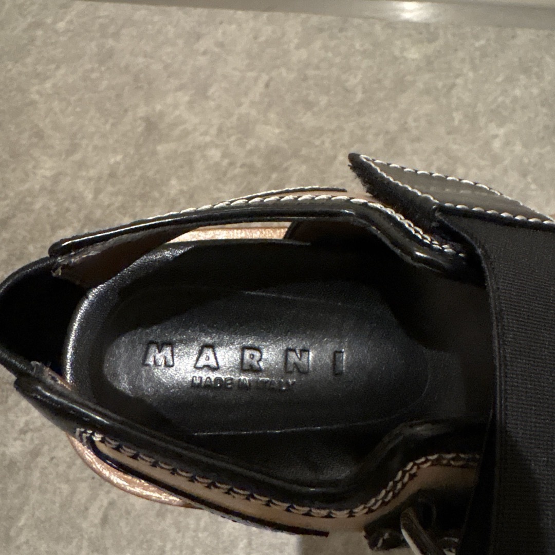 MARNI マルニ バイカラーサンダル イタリア製