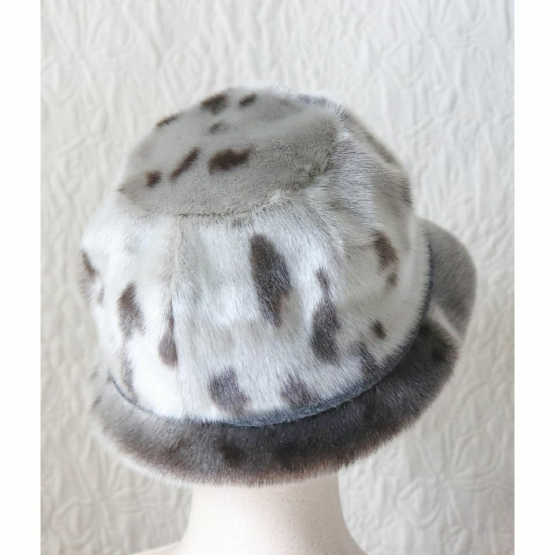 69,300円新品【アトリエ どら猫】毛皮アザラシファー高級ハット S(54㎝)の通販 by ばぶばぶ shop|ラクマ 69,300円新品【アトリエ どら猫】毛皮アザラシファー高級ハット S(54㎝)の通販 by ばぶばぶ shop|ラクマ