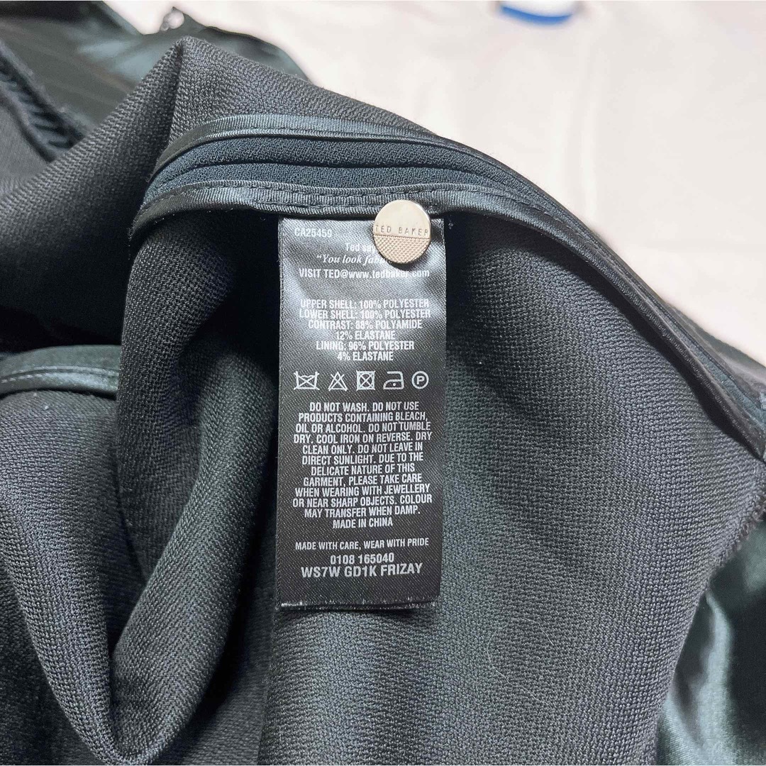 TED BAKER - ted baker エンブロイダリー ドレス ワンピース TED BAKER - ted baker エンブロイダリー ドレス ワンピース