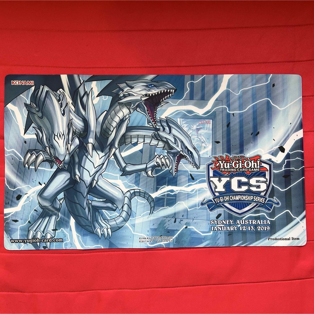希少】遊戯王 青眼の究極竜 プレイマット YCS ブルーアイズ 希少】遊戯王 青眼の究極竜 プレイマット YCS ブルーアイズ