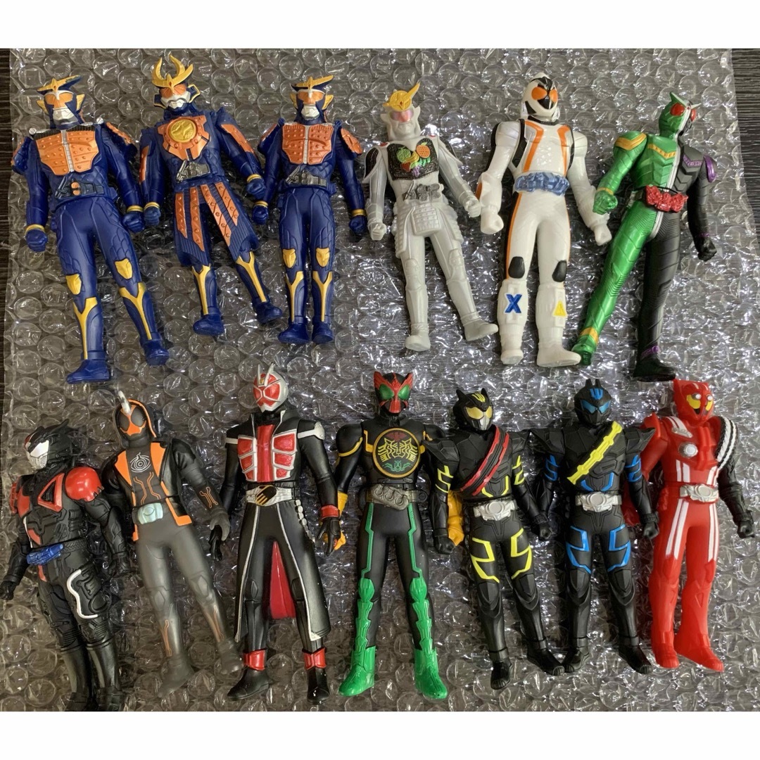 仮面ライダー ソフビセットの通販 by くるみん's shop ｜ラクマ