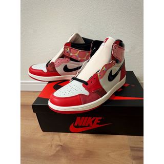 ナイキ(NIKE)のSpider-Man Nike Air Jordan 1 High OG SP(スニーカー)