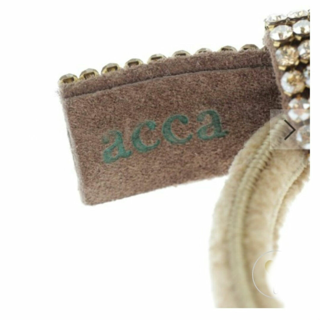 美品☆acca アッカ ドレスポニー リボン ヘアゴム 美品☆acca アッカ ドレスポニー リボン ヘアゴム