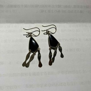 ピアス　マットブラック(ピアス)