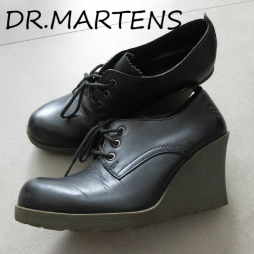Dr.Martens - DR.MARTENS ドクターマーチン　厚底レザーシューズ　EU37