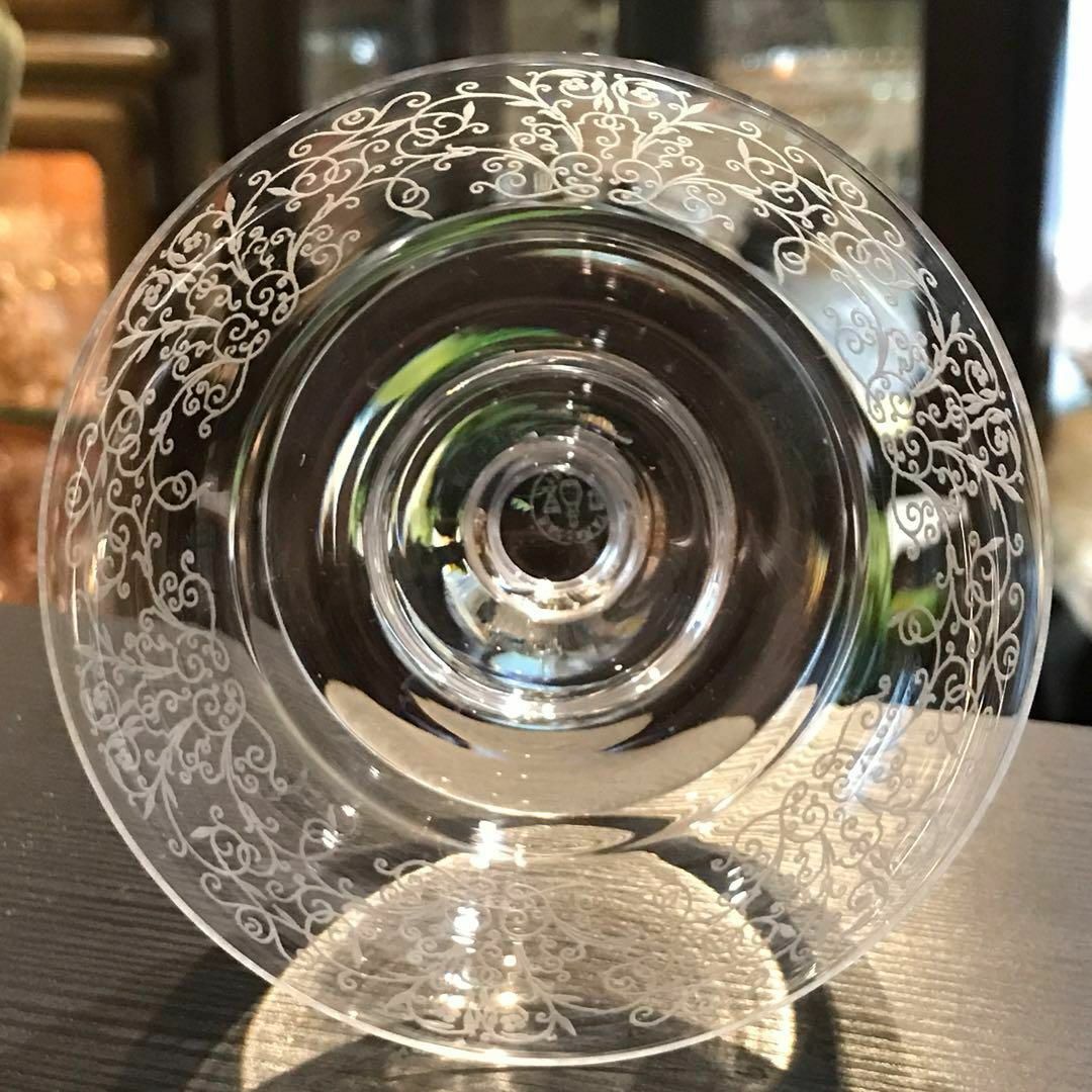 希少♡美オールドバカラ Baccarat ☆ルリ Lulli☆シャンパンクープ♪ 希少♡美オールドバカラ Baccarat ☆ルリ Lulli☆シャンパンクープ♪