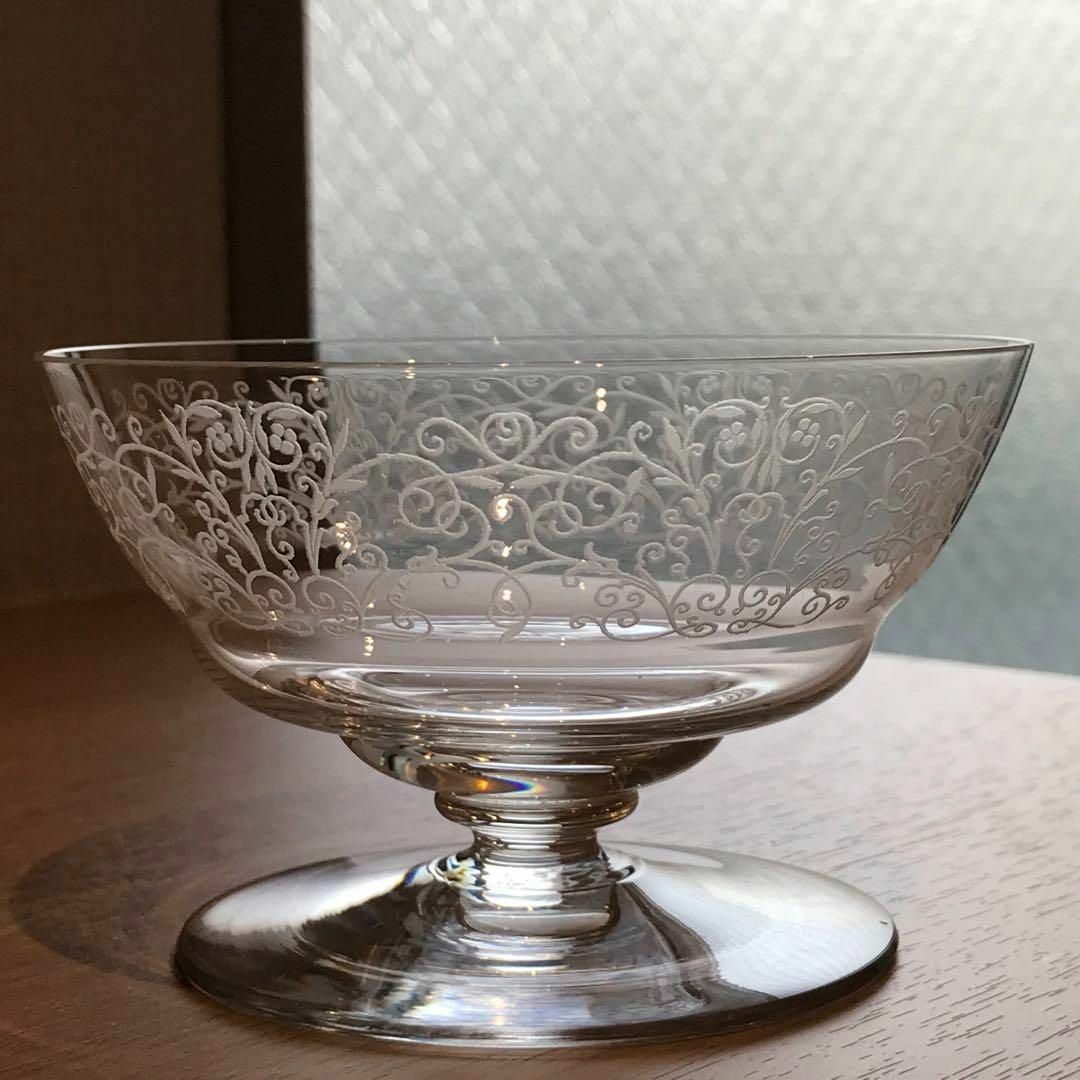 希少♡美オールドバカラ Baccarat ☆ルリ Lulli☆シャンパンクープ♪ 希少♡美オールドバカラ Baccarat ☆ルリ Lulli☆シャンパンクープ♪