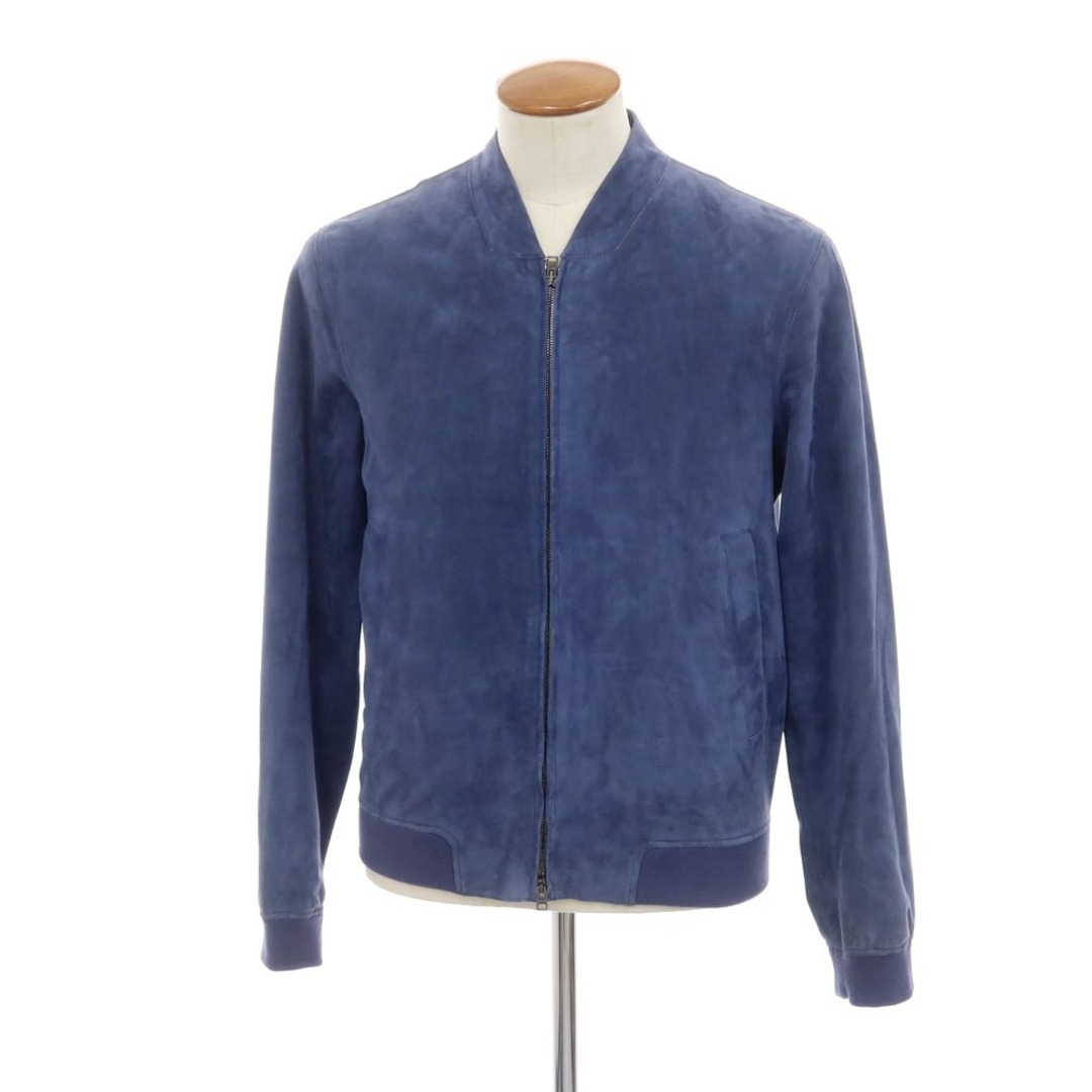 中古】ヘルノ Herno ゴートスエード ダブルジップ レザー 中古】ヘルノ Herno ゴートスエード ダブルジップ レザー
